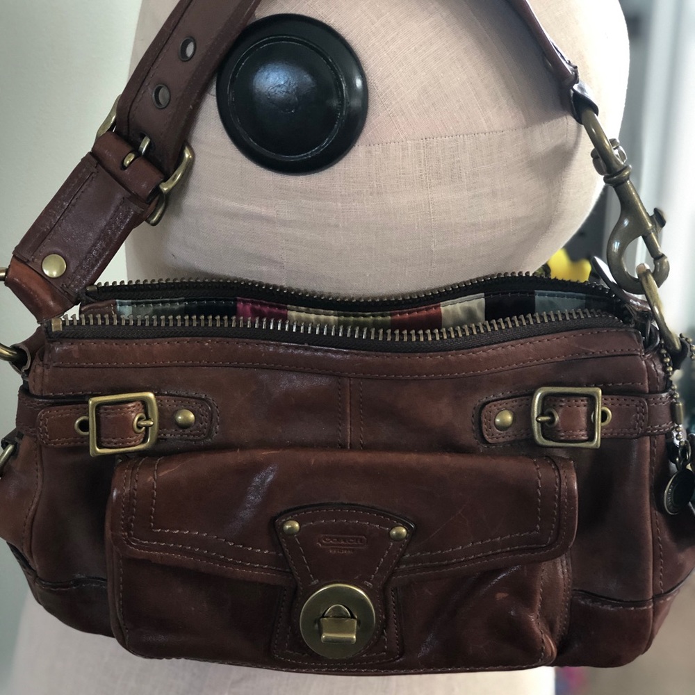 Genuine Coach Legacy collection shoulder bag